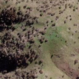 Satellite imagery of Ponds Mountain, AU