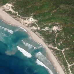 Satellite imagery of West Cliff Point, AU