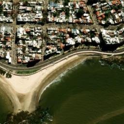Satellite imagery of Punta del Descanso, UY