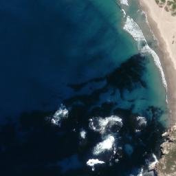 Satellite imagery of West Cliff Point, AU