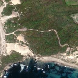 Satellite imagery of West Cliff Point, AU