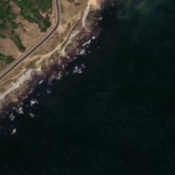 Satellite imagery of Punta Rasa, UY