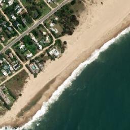 Satellite imagery of Punta Piedras, UY