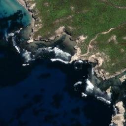 Satellite imagery of West Cliff Point, AU