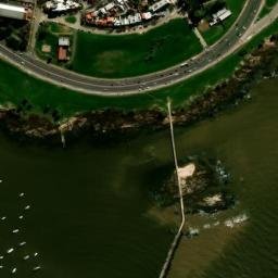 Satellite imagery of Punta del Buceo, UY