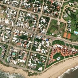 Satellite imagery of Punta Manantiales, UY