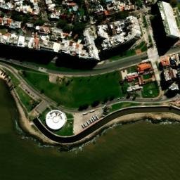 Satellite imagery of Punta del Buceo, UY