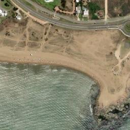 Satellite imagery of Punta del Chileno, UY