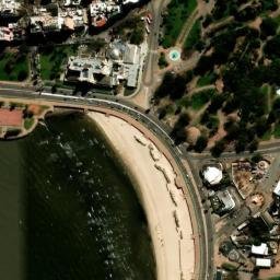 Satellite imagery of Punta Ramírez, UY