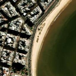 Satellite imagery of Punta Trouville, UY