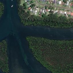 Satellite imagery of Pelican Rocks, AU