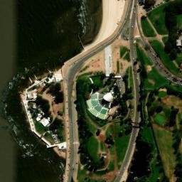 Satellite imagery of Punta Shannon, UY