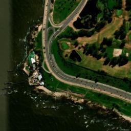 Satellite imagery of Punta Shannon, UY