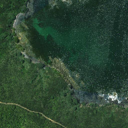 Satellite imagery of Tuanui Point, NZ