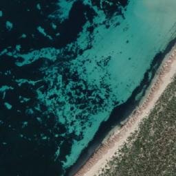 Satellite imagery of Observatory Point, AU