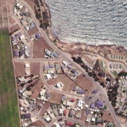 Satellite imagery of Point Turton, AU
