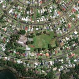 Satellite imagery of Copper Cup Point, AU