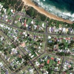 Satellite imagery of Copper Cup Point, AU