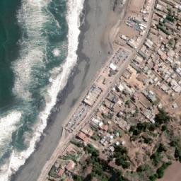 Satellite imagery of Punta Iloca, CL