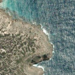 Satellite imagery of Cape Wiles, AU