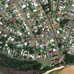 Satellite imagery of Copper Cup Point, AU