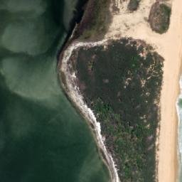 Satellite imagery of Swan Point, AU