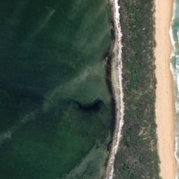Satellite imagery of Swan Point, AU