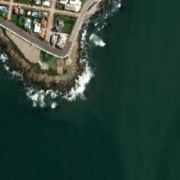 Satellite imagery of Punta del Este, UY