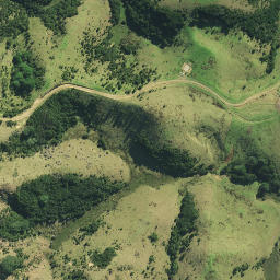 Satellite imagery of Pa Point, NZ