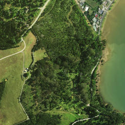 Satellite imagery of Oyster Point, NZ
