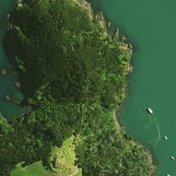 Satellite imagery of Kauri Point, NZ