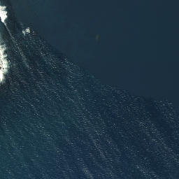 Satellite imagery of Pakuru Point, NZ