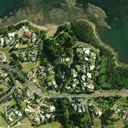 Satellite imagery of Otanenui Pa, NZ