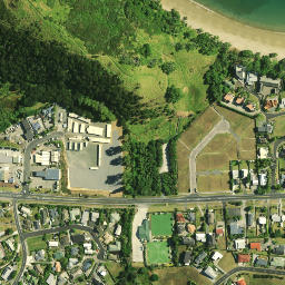 Satellite imagery of Te Homamu Pa, NZ