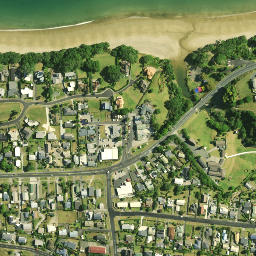 Satellite imagery of Te Homamu Pa, NZ
