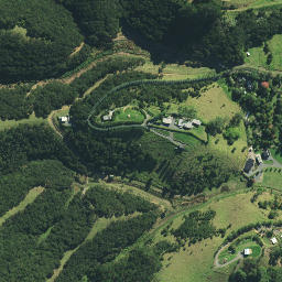 Satellite imagery of Huia Rock, NZ