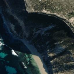 Satellite imagery of Fan Basin, AU