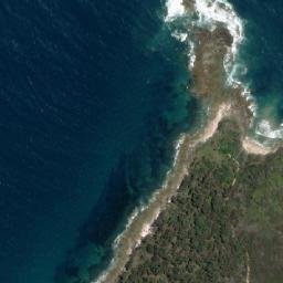 Satellite imagery of Whale Point, AU