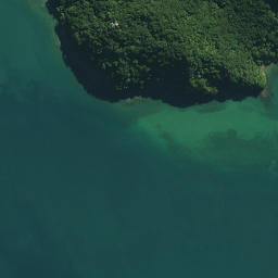 Satellite imagery of Takahi Point (The Haystack), NZ
