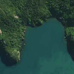 Satellite imagery of Kingfish Point, NZ