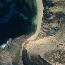 Satellite imagery of Fan Basin, AU