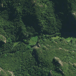 Satellite imagery of Kairara Rock (Dukes Nose), NZ