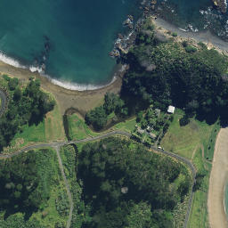 Satellite imagery of Rawitiroa Pa, NZ