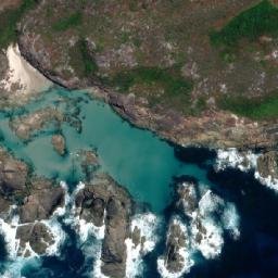 Satellite imagery of Edward Point, AU