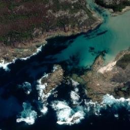 Satellite imagery of Edward Point, AU