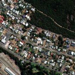 Satellite imagery of Point Wakefield (historical), AU