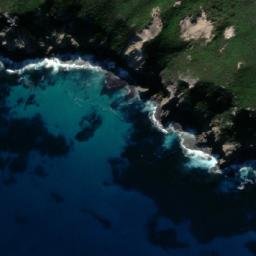 Satellite imagery of Rock Cliff Point, AU