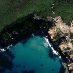 Satellite imagery of Rock Cliff Point, AU