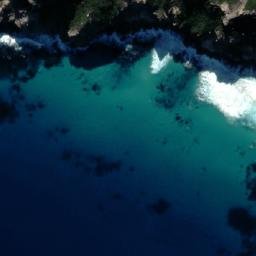 Satellite imagery of Rock Cliff Point, AU