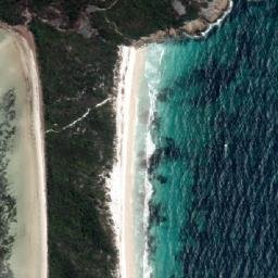 Satellite imagery of Bramble Point, AU